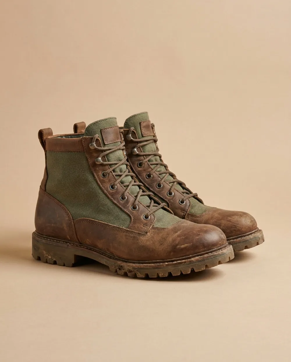 Tatra Trekkingstiefel aus Leder und Canvas